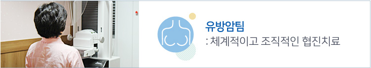 유방암팀 : 최고수준의 의료진 전문적연구, 치료