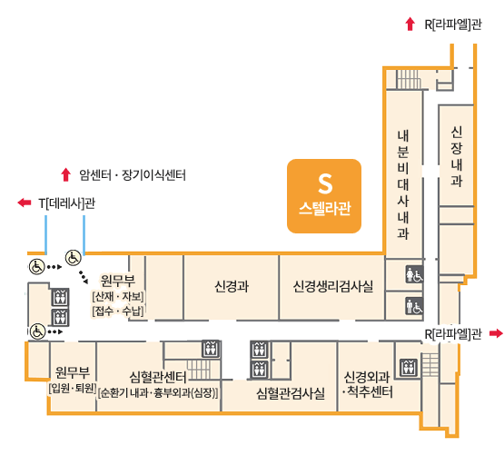 S[스텔라]관 3F 평면도