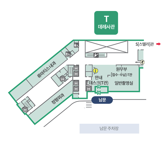 T[데레사]관 2F 평면도