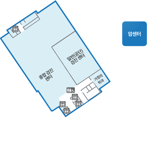 P[바오로]관 5F 평면도