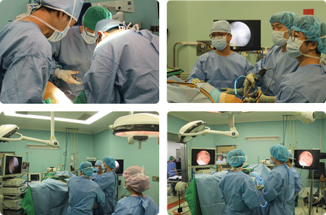 슬관절클리닉 의료진 사진